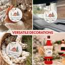 2 x NewEleven New Home Gifts - House Warming Gifts New Home for Newlywed, Married, Engaged Couple - Heartfelt Message, New Homes Ornament from Friend and Family - Christmas Ornament