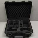 Lekufee Waterproof Hard Carrying Case for DJI Avata 2,Fly More Combo,Goggles 3(NOT for Goggles N3),RC Motion 3,FPV Remote Controller 3 and Accessories(Case Only)