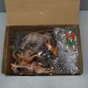 Peagrav Safari Animal Playset - Realistic Figurines, Wild Ranger, Adventure Station, African Jungle Animals for Kids