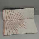 YeiHe Boho Door Mat - Mid Century Modern Terracotta Sun Front Entrance Mats, 17x30 Inches