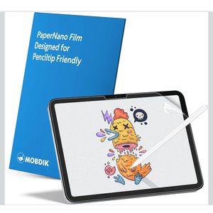 MOBDIK 2 Pack Paperfeel Screen Protector Compatible with iPad A16 11th / 10th Generation (2025/2022) & iPad Air 11 M3 2025 / M2 2024, Crafted for Natural Writing, Less Reflection, Easy Installation