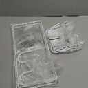 2 Pack Pot Lid Organizer Rack for Cabinet Door/Wall, 6-Tier Pot Lid Holders inside Cabinet Door, No Drilling Adhesive Wall/Door Mounted Rustproof Pots and Pans Lid Organizers for Kitchen Storage White