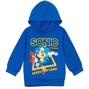 SEGA Sonic the Hedgehog Tails Knuckles Hoodie Toddler to Big Kid, 4T