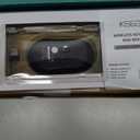 Wireless Keyboard and Mouse Combo, Retro Typewriter Keyboard with Round Keycaps, 2.4GHz USB Cute Wireless Keyboard Mouse for Computer, Desktop, Laptop and Computer (Black-Colorful)