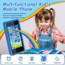 3.97" Touchscreen Kids Toys Smart Phone, Kids Phone with Games & Dual Camera, Toddler Toys Phone, Boys and Girls Learning Toy Phone for 3-9 Years Old (Blue)
