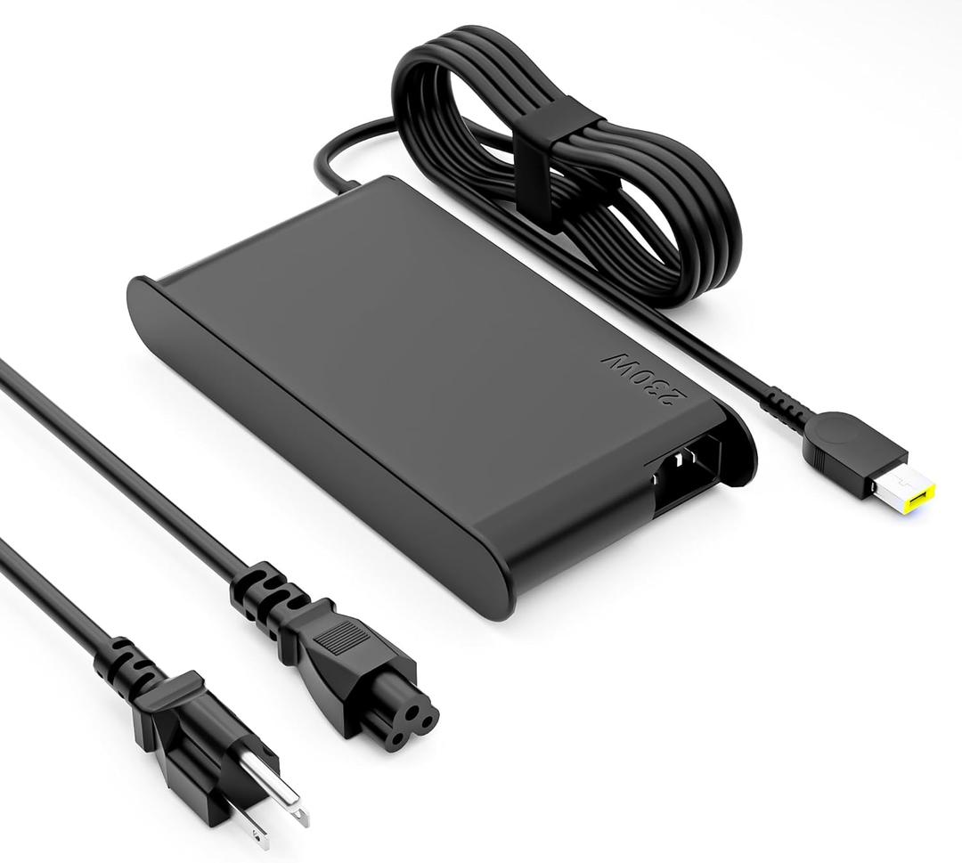 230W Slim Tip AC Adapter for Lenovo Legion Charger,Legion 5 7 5P C7 S7 Y540 Y545 Y740 Y730 Y900 Y910 Y920 Y7000 Y9000K R720 Charger, GX20L29347 ADL230NLC3A ADL230NDC3A 4X20E75111