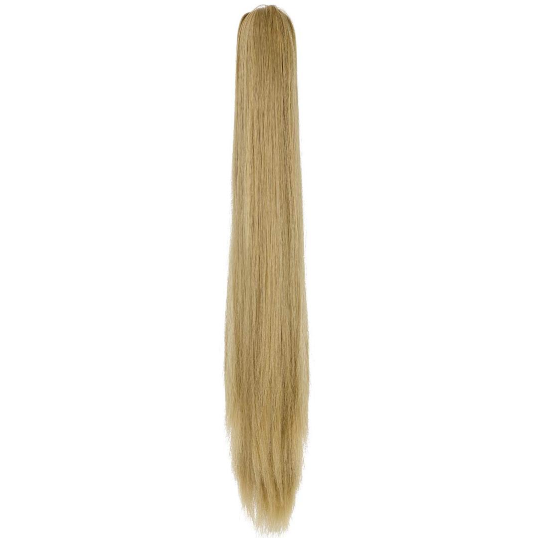 FELENDY 20" Straight Claw Clip in Ponytail Extension