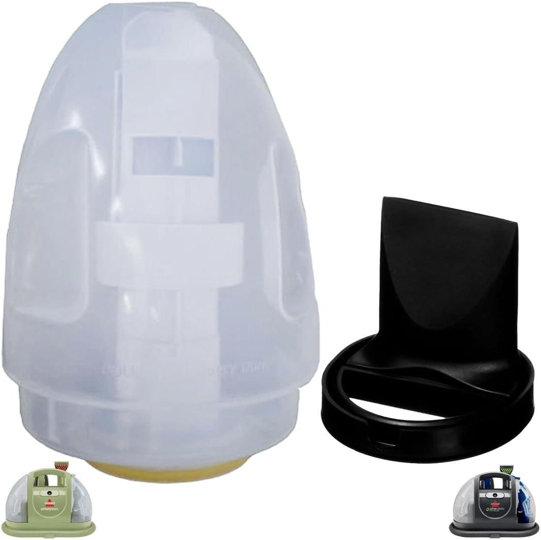 Selgo Replacement Dirty Tank for Bissell Little-Green Portable Carpet Cleaners 1400 3353 3369 Series & More OEM # 2037144 Tank White