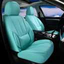 Coverado Seat Covers, Car Seat Covers Front Seats, Car Seat Cover, Car Seat Protector Waterproof, Car Seat Cushion Nappa Leather, Seat Covers Carseat Cover Universal Fit for Most Cars