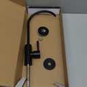 ESOW Kitchen Water Filter Faucet, 100% Lead-Free Drinking Water Faucet Fits Most Reverse Osmosis Units or Water Filtration System in Non-Air Gap, Stainless Steel 304 Body Matte Black Finish