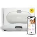 Woddle Baby Multifunctional Smart Baby Monitor Changing Pad - 6 in 1 Technology, Includes Built in Scale, Embedded Warmer, Night light, Noise Machine and AI Parent Coach with Touchscreen Tracker