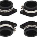 Carburetor Carb Intake Rubber Boots Replacement for Kawasaki z1 kz900 kz1000 73-80 Set of 4