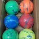 Franklin Sports - Pro Brite - Neon Rubber Teeball - MLB - Youth Tball - Baseball + Softball - Indoor & Outdoor Use