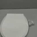 Toilet Seat Round Soft Close16.5'', Toilet Lid Slow Close Quiet No Slam, Easy Installation & ReleaseSafe PP Material Easy Clean, Comfortable Ergonomic Design, 2 Years Support, White Plastic