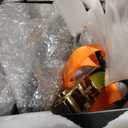 VEVOR 60x24x6 Folding Hitch Carrier - 500lb Capacity Cargo Basket & Waterproof Bag, Fits 2" Hitch Receiver for SUV, Truck, Pickup