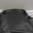 AOMSAZTO Floor Mats for Ford Bronco Sport 2021 2022 2023 2024 2025-1st & 2nd Row All Weather Protection Car Floor Liners Waterproof Mats