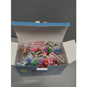 24PCS Christmas Party Favors for Kids, Bubble Wand Bulk Christmas Toys Gifts for Crhsitmas Stocking Stuffers Goodie Bag Fillers Classroom Prizes, Christmas Party Supplies for Girls Boys (Christmas)