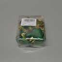 St. Patrick's Day Ornaments Set - 30 Pcs Shamrock & Top Hat Decorations with Pre-Attached Hanging Strings for Easy Setup - Green & Gold Holiday Decor (Round Shamrocks)