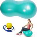 Peanut Ball - Exercise Ball Anti Burst Yoga Ball for Labor Birthing, Physical Therapy, Core Strength, Flexible Seating, Home & Gym Fintness, Sensory Chair Wiggle Seat