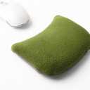 Large Mouse Wrist Rest Bean Bag, Ergonomic Mouse Support Pad Filled Ergo Beads for Computer, Laptop, PC Gaming (Green)