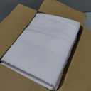 Fitable White Tablecloths for Rectangle Tables, 6 Pack - 70 x 120 Inches - Reusable and Washable Table Clothes for 6-8 Ft Tables, Polyester Fabric Table Covers for Wedding, Party, Banquet