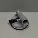 Upgrade Universal Vehicle Flagpole Bracket Suction Cup Type Multi-Function Flag Pole Kit for ATV UTV Desert Buggy Jeep Wrangler & House(Silver)