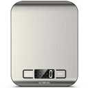 Ultrean Food Scale, 33lb Digital Kitchen Scale for Food Ounces Grams, 304 Stainless Steel, Type-C Charging and Batteries, Perfect for Meal Prep, Cooking, and Baking (Large)