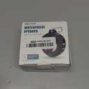 EBODA Shower Bluetooth Waterproof Speaker, IPX7 Floating Portable Wireless Small Speakers with Light, 24H Playtime for Beach, Pool, Kayak Accessories, Gifts for Men and women -Coral Blue