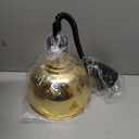 110V Food Heat Lamp Commercial Food Warmer Light Hanging Food Heating Lamps for Buffet,Kitchen,Restaurant,Catering (Gold)