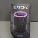 Katchy Duo  Indoor Flying Insect Trap with Scent Pod  Day & Night Effective  Mosquito, Fruit Fly, Gnat & Small Moth Catcher  Non-Zapper Trap with Blue UV Light & Fan Suction (Black)