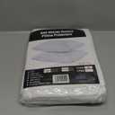 Quilted Pillow Protectors King Pair 20x36 Inches Extra Soft Thick Ultra Plush White Zippered Set of 2 Size Encasement