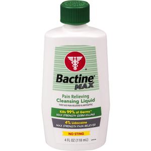Bactine MAX 4 oz. Pain Relieving Cleansing Liquid (4 Fl Oz (Pack of 1))