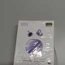 Clip on Earbuds Open Ear Earbuds Wireless Headphones with Mic,66H Play Bluetooth 5.4 Bone Conduction Headphones,Noise Cancelling,IPX5 Waterproof,Secure Fit for Small Ears,Purple