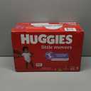 Huggies Size 4 Diapers, Little Movers Baby Diapers, Size 4 (22-37 lbs), 120 Count 