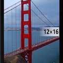 BESCRCL 12x16 Frame Wall Hanging Picture Frames, Black, 1 Pack