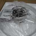 VOLISUN Low Profile Ceiling Fans with Lights and Remote, 19.7in Flush Mount Ceiling Fans with Light, 3000K-6500K Dimmable Fandelier LED Fan Light, White Bladeless Ceiling Fans with Lights for Bedroom