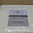 Pointehaven 200 GSM Flannel Sheet Set, Cal King, Straw, California King