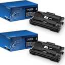 TN850 2-Pack High Yield Toner Cartridge Compatible for Brother TN850 TN-850 Toner Cartridges for Brother HL-L6200dw HL-L5200dw MFC-L5850dw MFC-L5700dw MFC-L5900dw MFC-L6800dw Printer Black Ink