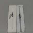 Smart Bracelet Fitness Tracker Heart Rate Monitor Sleep Activity Tracker Step Counter Calories Pedometer Waterproof Slim Thin Health Band for Women Ladies Men (Silver)