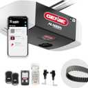 Genie QuietLift Connect  WiFi Smart Garage Door Opener with Added Wireless Keypad,  HPC Smart Belt Drive  Compatible with Alexa and Google Assistant, Model 3053-TKV