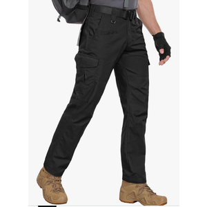 Men's Cargo Pants Ripstop Water Resistant Hiking Work Pants Outdoor Multi Pockets Army Tactical Pants (Not Belt) 38W*34L