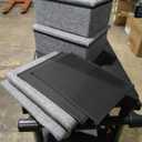 Bilibara Dog Stairs for Small Dogs 16'' H, Foldable Pet Steps for High Bed, NonSlip 3Step Cat Stairs with Storage, Condo and Fluffy Ball, Small Dog Indoor Ramp for Couch Window