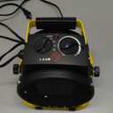 Outdoor Heaters for Patio-1500W Portable Electric Garage Heater with 2S Fast Heating, Overheat Protection, Thermostat, Space Heaters for Outdoor, Greenhouse, Room, Garage, Tent, Indoor Use