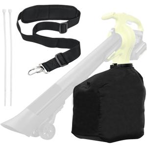 205110001 Leaf Bag Compatible with Ryobi 40V Vac Attack Leaf Blower Vacuum, Fits RY40405 RY40405VNM Models, Includes A Strap