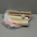 MECOOL Cat Scratching Post Premium Basics Kitten Scratcher Sisal Scratch Posts with Hanging Ball 22in for Kittens or Smaller Cats (22 inches for Kitten, Beige)