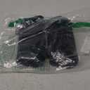 Universal Crutch Underarm Pad Covers - Luxurious Soft Fleece with Sculpted Memory Foam Cores (Classic Black)