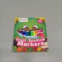 D-FantiX 1 Pack Fruit Scented Washable Markers for Kids Toddlers, Art Supplies, Back to School Supplies, Gifts for Party Favors, Classroom Prizes, Donations (12 Colors)