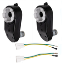 2Pcs 12 Volt RS390 16000RPM Gearbox with DC Motor for Power Wheels 12V Motor for Best Choice Wrangler SUV Kids' Electric Vehicles Replace Parts