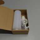 Built in Soap Dispenser for Kitchen Sink, Brushed Nickel Stainless Steel Countertop Pump Head (Plastic Built-in), Dish Soap Hand Lotion Dispenser with Refillable 17OZ Bottle