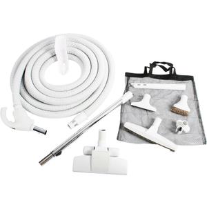 Cen-Tec Systems 94786 Central Vacuum Low Voltage Kit, 40 Ft. Hose, Light Gray